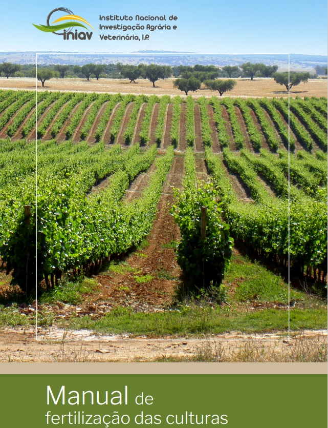 Manual de Fertilização das Culturas, uma publicação INIAV